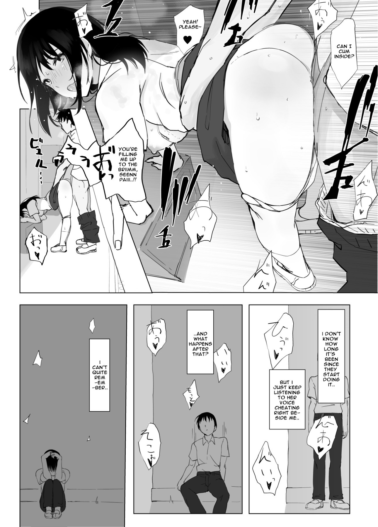 Hentai Manga Comic-The Day My Girlfriend And My Senpai Became Family-Read-34